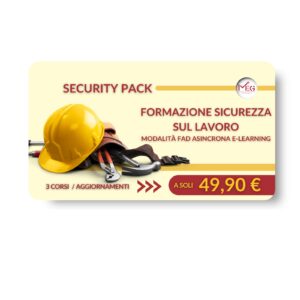 Security pack card - sicurezza sul lavoro